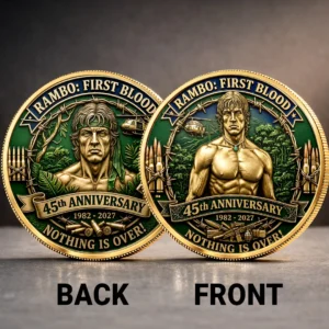 Rambo First Blood 45th Anniversary Commemorative Coin - TANTN25116