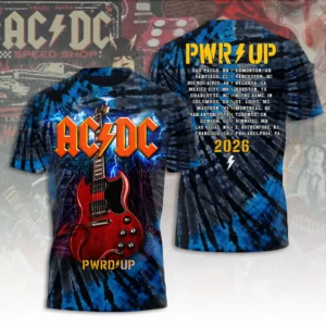 AC/DC Tour 2026 3D Apparel - TANTN25171