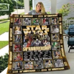 Star Wars 50th Anniversary Quilt Blanket – TANTN25175