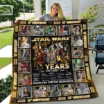 Star Wars 50th Anniversary Quilt Blanket – TANTN25176