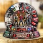 The Rolling Stones 65th Anniversary Custom Shape Acrylic Plaque – TMTHU8787