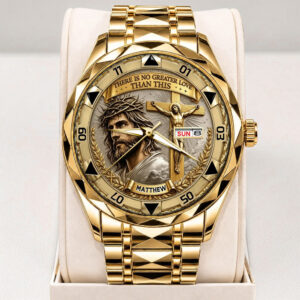 There Is No Greater Love Than This Alloy Luxury Quartz Watch - TANTN24701