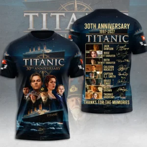 Titanic 30th Anniversary 3D Apparel - TMTHU8985