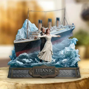 Titanic 30th Anniversary Custom Shape Acrylic Plaque - TMTHU8714
