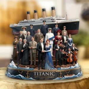 Titanic 30th Anniversary Custom Shape Acrylic Plaque - TMTHU8955