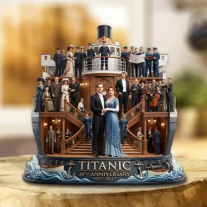 Titanic 30th Anniversary Custom Shape Acrylic Plaque - TMTHU8956