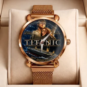 Titanic 30th Anniversary Mesh Strap Quartz Watch - TMTHU8883