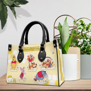 Winnie-the-Pooh 100th Anniversary 2026 Leather HandBag - TMTHU8841