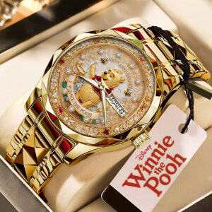 Winnie-the-Pooh 100th Anniversary Alloy Luxury Quartz Watch - TMTHU8013