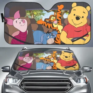 Winnie-the-Pooh Auto Sun Shade - TMTHU8833