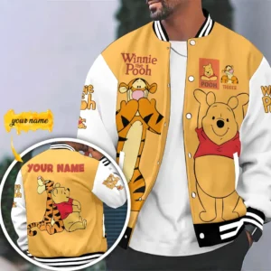 Personalized Winnie-the-Pooh Varsity Jacket - HOATT20747