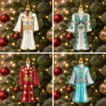 4PCS Elvis Presley Custom Shape 2-Side Printed Acrylic Ornament – TMTHU9337