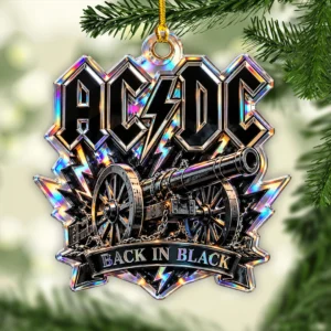 AC/DC Custom Shape 2-side Printed Acrylic Ornament - GNE8807