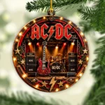AC/DC Custom Shape 2-side Printed Acrylic Ornament – GNE8808