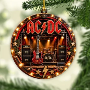 AC/DC Custom Shape 2-side Printed Acrylic Ornament - GNE8808