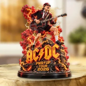 AC/DC PWR UP Tour Custom Shape Acrylic Plaque - TANTN25795