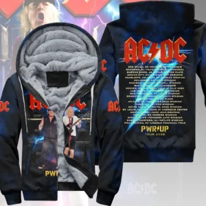 AC/DC 3D Fleece Zip Hoodie - HOATT21245