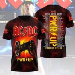 AC/DC World Tour 2026 3D Apparel - HOATT21247