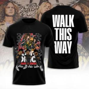 Aerosmith x RUN DMC Walk This Way 3D Apparel – TANTN25352