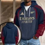 Arsenal FC European Training 26/27 3D Unisex Waffle Hoodie – TANTN25425