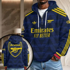 Arsenal FC Premier League 26/27 3D Unisex Waffle Hoodie - TANTN25459