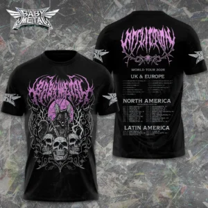 Babymetal World Tour 2026 3D Apparel - GNE8441