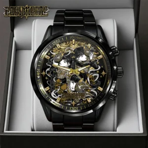 Babymetal World Tour 2026 Black Stainless Steel Watch - GNE8437