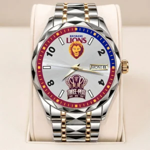 Brisbane Lions 2026 AFL Premiers Alloy Luxury Quartz Watch - TANTN25839