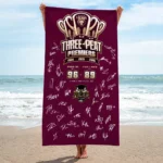 Brisbane Lions 2026 AFL Premiers Rectangle Beach Towel – TMTHU9633