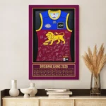 Brisbane Lions 2026 AFL Premiers Canvas With Inner Frame – HOATT21367