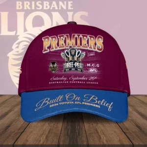 Brisbane Lions 2026 AFL Premiers Classic Cap - HOATT21338