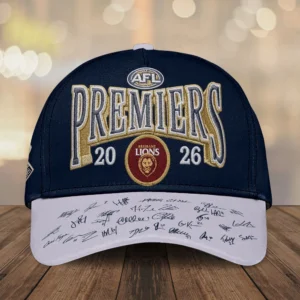 Brisbane Lions 2026 AFL Premiers Classic Cap - TMTHU9601