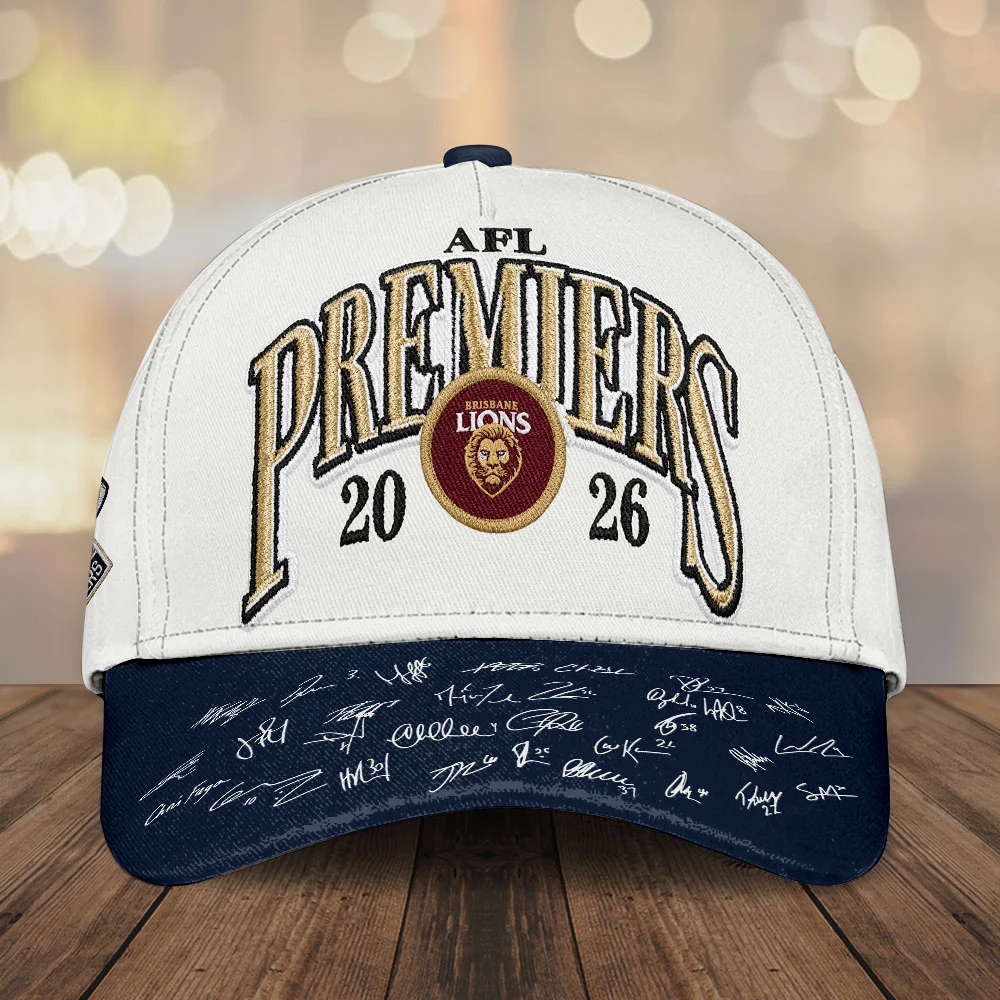 Brisbane Lions 2026 AFL Premiers Classic Cap - TMTHU9660