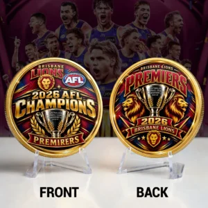 Brisbane Lions 2026 AFL Premiers Commemorative Coin - HOATT21343