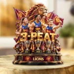 Brisbane Lions 2026 AFL Premiers Custom Shape Acrylic Plaque – TANTN25826