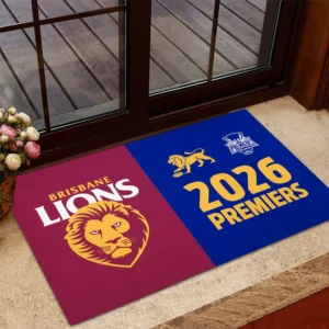 Brisbane Lions 2026 AFL Premiers Doormat - TANTN25831