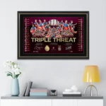 Brisbane Lions 2026 AFL Premiers Canvas With Inner Frame – TMTHU9600