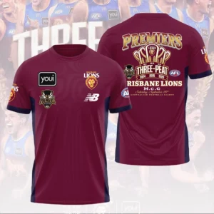 Brisbane Lions 2026 AFL Premiers 3D Apparel – HOATT21336