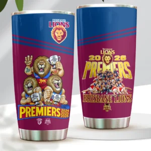 Brisbane Lions 2026 AFL Premiers Tumbler Cup - HOATT21310