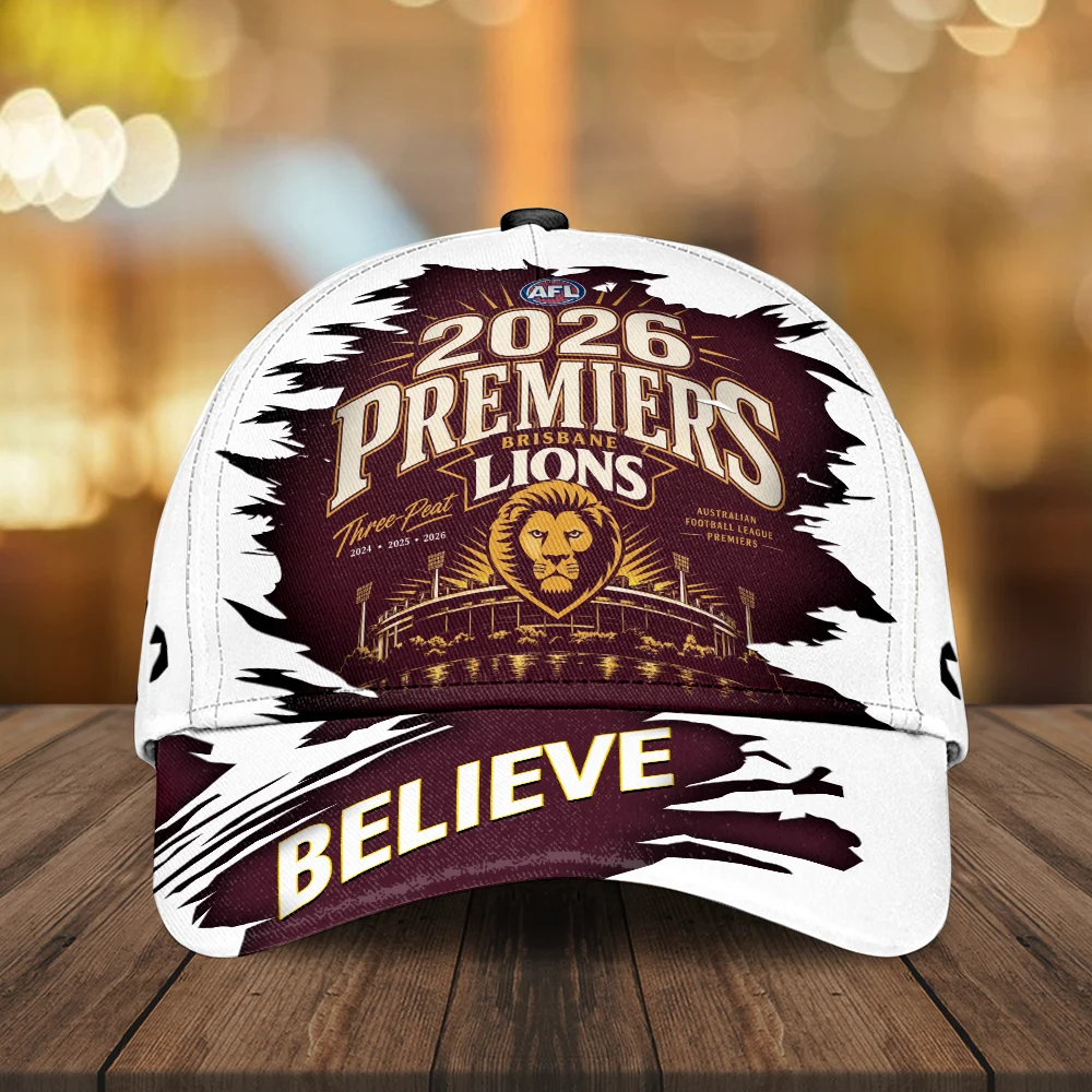 Brisbane Lions 2026 AFL Premiers Classic Cap - MAITM15272