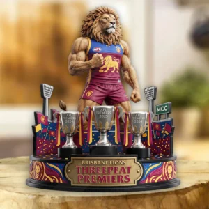 Brisbane Lions Custom Shape Acrylic Plaque - TMTHU9580