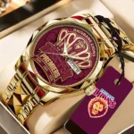 Brisbane Lions Threepeat Premiers Alloy Luxury Quartz Watch – TMTHU9588