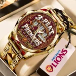 Brisbane Lions Threepeat Premiers Alloy Luxury Quartz Watch – TMTHU9644