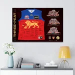 Brisbane Lions 2026 AFL Premiers Canvas With Inner Frame – TANTN25816