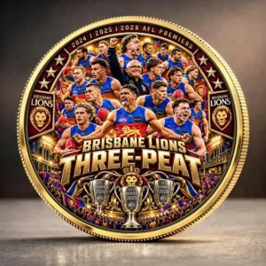 Brisbane Lions 2026 AFL Premiers Commemorative Coin - TANTN25867