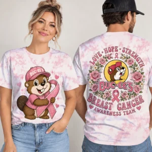 Buc-ee's x Breast Cancer Awareness 3D Apparel - TANTN25574