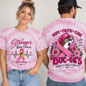 Buc-ee's x Breast Cancer Awareness 3D Apparel - TANTN25572