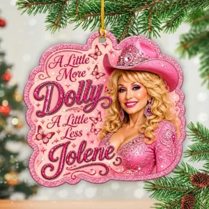 Dolly Parton Custom Shape 2-side Printed Acrylic Ornament - HOATT20812