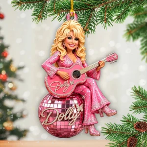 Dolly Parton Custom Shape 2-side Printed Acrylic Ornament - HOATT20823