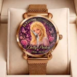 Dolly Parton Mesh Strap Quartz Watch – HOATT20969